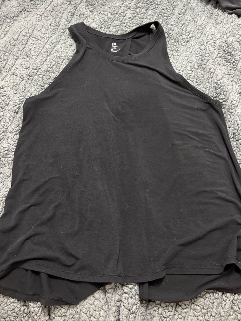 GAP FIT | Open Back High Neck Tie Tank